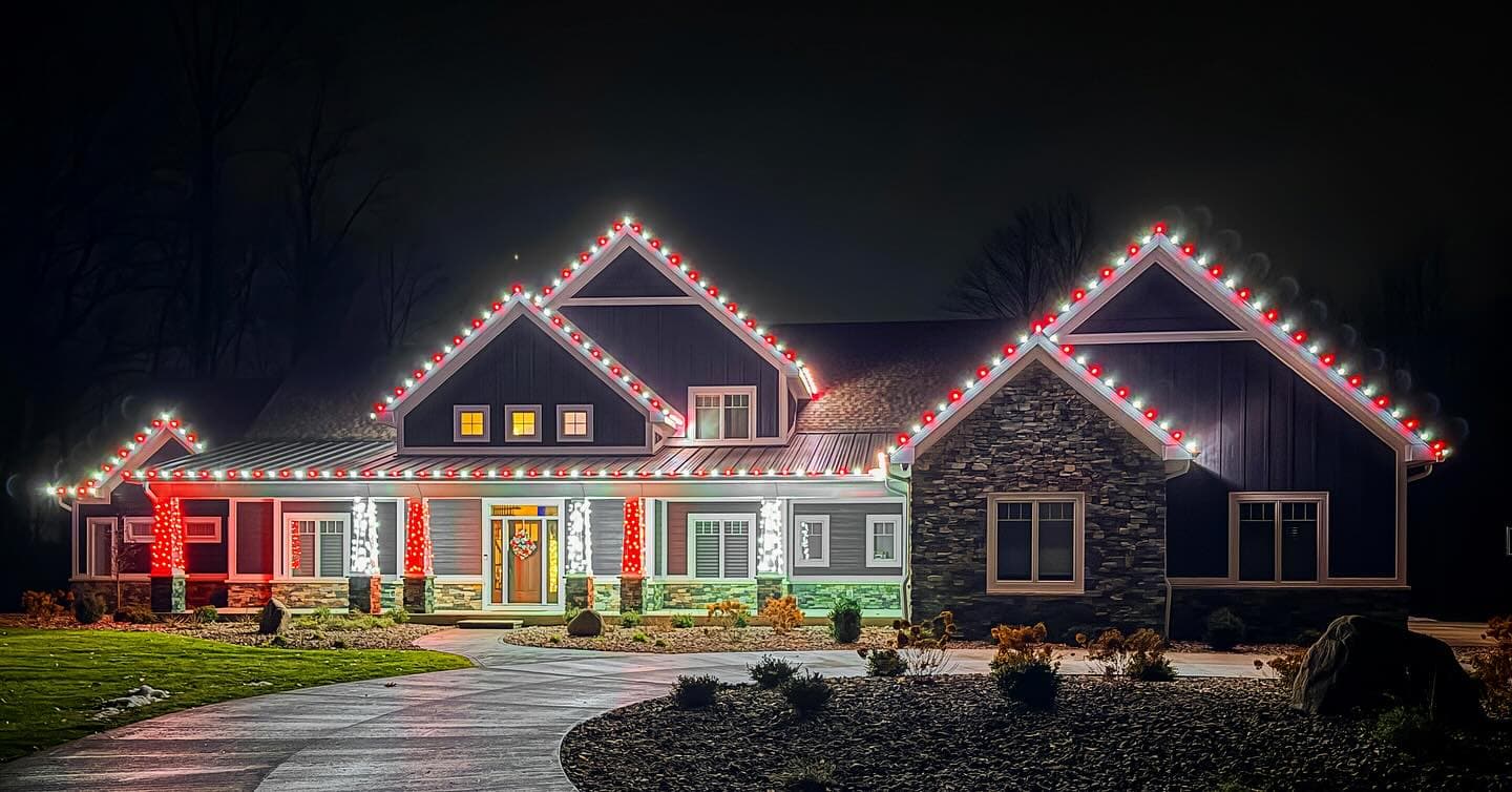 Christmas Light Installation in Fox Chapel