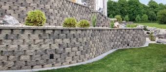 Retaining Wall Installation project 5